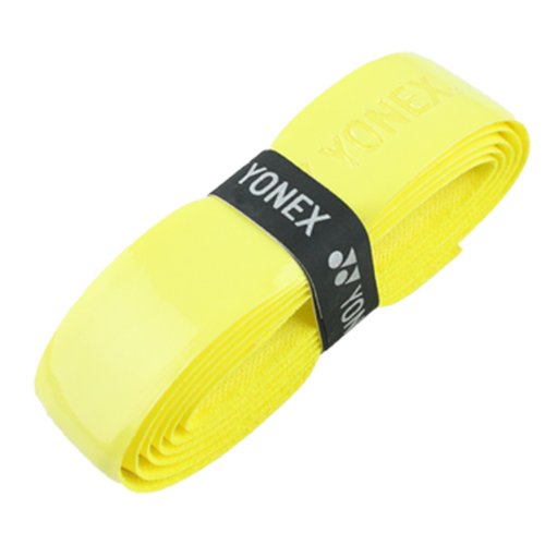 Yonex – Griffband für Badmintonschläger, Tennis oder Squash (synthetisches Material), gelb Yonex – Griffband für Badmintonschläger, Tennis oder Squash (synthetisches Material), gelb von YONEX