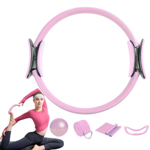 Pilates Ring Set, 5 Teilige Pilates Ring Kit Pilates Set Für Zuhause Pilatesring Ausrüstungsset Mit Pilate Ball Widerstandsbändern Pilates Kreis Ring Für Beine Arme Oberschenkel Gewichtsverlust Pilates Ring Set, 5 Teilige Pilates Ring Kit Pilates Set Für Zuhause Pilatesring Ausrüstungsset Mit Pilate Ball Widerstandsbändern Pilates Kreis Ring Für Beine Arme Oberschenkel Gewichtsverlust von Yonuaret