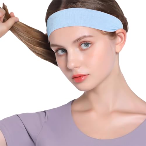 Sport Stirnbänder rutschfeste Sport Haarbänder Workout Schweißbänder Elastische Stirnbänder Für Männer Und Frauen Yoga Laufen Fitness Saugfähiges Stirnband von Yooghuge