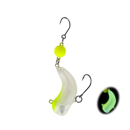 Yooghuge 30mm/37mm Angeln VIB Lockt Wobbler Angeln Lockt Künstliche Harte Köder Crankbait Bass Fishing Tackle Spinner Lockt von Yooghuge