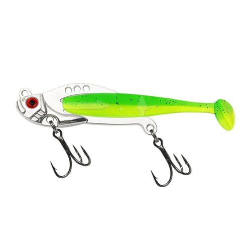 Yooghuge Angelköder Aus Metall Mit Weichem Paddelschwanz Swimbaits Angelköder Harte Künstliche Köder Für Salzwasser Und Süßwasser von Yooghuge