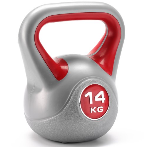 York Fitness Vinyl Kettlebell 14 kg - Home Gym Equipment Perfekt für Bodybuilding Gewichtheben Training Kettleball York Fitness Vinyl Kettlebell 14 kg - Home Gym Equipment Perfekt für Bodybuilding Gewichtheben Training Kettleball von York Fitness