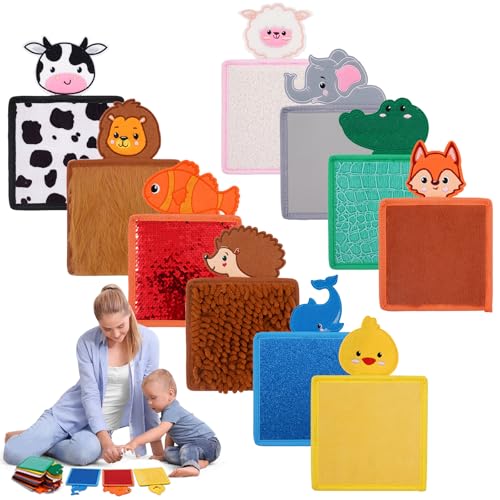 Yosamy Sensorik Matten Kinder, 10 Stück Spielzeug Autistische Kinder, Multisensorisches Textur Spielzeug Yosamy Sensorik Matten Kinder, 10 Stück Spielzeug Autistische Kinder, Multisensorisches Textur Spielzeug von Yosamy