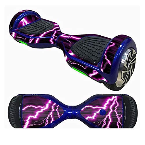 Selbstbalancierender Aufkleber für Roller, wasserfest, selbstbalancierend, mit 2 Rädern, für Roller, Skate, Board, Hoverboard, 16,5 cm, violett Selbstbalancierender Aufkleber für Roller, wasserfest, selbstbalancierend, mit 2 Rädern, für Roller, Skate, Board, Hoverboard, 16,5 cm, violett von YosicilWaroom