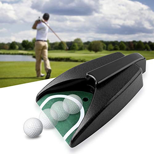 Golf Putting Cup Automatik, Indoor Putting Green Cup Ball Rückgabe Golf Cup für die Golf Praxis Indoor Outdoor Hof Büro Souvenirs Neuheit Golf Geschenke & Geschenke von Yosoo Health Gear