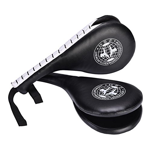 1 Paar Taekwondo Doppel-Kick-Pads, für Tae Kwon Do Karate Kickboxen Training TKD Kicking Pad Praxis Kick Target Training Double Face Kick Foot Pad Kampfsport Ausrüstung Sportartikel Paddel 1 Paar Taekwondo Doppel-Kick-Pads, für Tae Kwon Do Karate Kickboxen Training TKD Kicking Pad Praxis Kick Target Training Double Face Kick Foot Pad Kampfsport Ausrüstung Sportartikel Paddel von Yosoo
