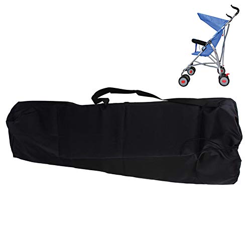 Universal-Tasche fuuml Buggy mit Regenschirmfaltung, Tragetasche fuumlr Kinderwagen, mit Schulterriemen, leicht, wasserdicht, zur Aufbewahrung, zum Aufraumlumen fuumlr Auto, Outdoor Schwarz von Yosoo