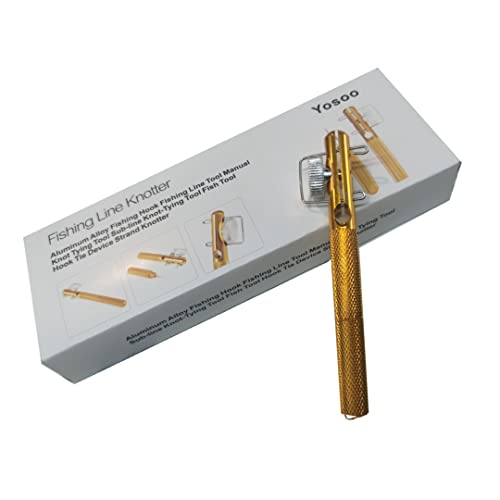 Yosoo Angelhaken aus Aluminiumlegierung, manuelles Knotenbindungswerkzeug, Subline-Knotenbindungswerkzeug, Fischwerkzeug, Haken, Bindegerät, Strangknoter Yosoo Angelhaken aus Aluminiumlegierung, manuelles Knotenbindungswerkzeug, Subline-Knotenbindungswerkzeug, Fischwerkzeug, Haken, Bindegerät, Strangknoter von Yosoo