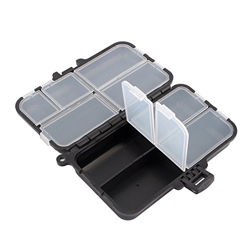 yosoo Tragbare Angeln Werkzeug Angeln Tacke Fisch Lure Löffel Haken Köder Tackle Wasserdicht Aufbewahrungsbox Fall Halter Container mit 26 Fächer für Angeln Zubehör Werkzeug Schwarz yosoo Tragbare Angeln Werkzeug Angeln Tacke Fisch Lure Löffel Haken Köder Tackle Wasserdicht Aufbewahrungsbox Fall Halter Container mit 26 Fächer für Angeln Zubehör Werkzeug Schwarz von Yosoo
