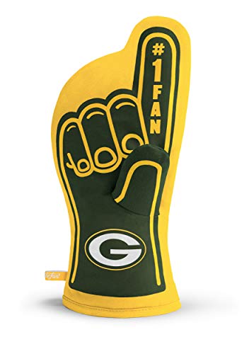 YouTheFan Green Bay Packers #1 Ofenhandschuh, Teamfarbe, Einheitsgröße von YouTheFan