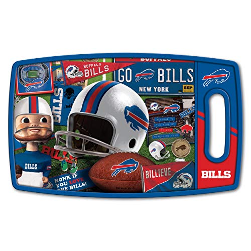 YouTheFan Unisex-Erwachsene Buffalo Bills Retro Series Schneidebrett, Teamfarben, Medium YouTheFan Unisex-Erwachsene Buffalo Bills Retro Series Schneidebrett, Teamfarben, Medium von YouTheFan