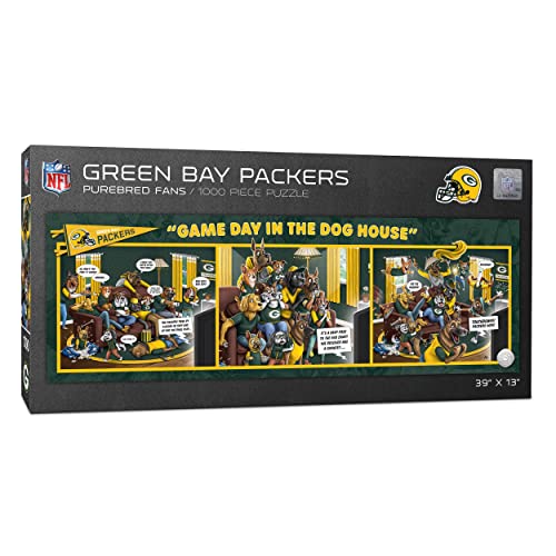 YouTheFan Unisex-Erwachsene Green Bay Packers Game Day in The Dog House Puzzle, 1000 Teile, Team-Farben YouTheFan Unisex-Erwachsene Green Bay Packers Game Day in The Dog House Puzzle, 1000 Teile, Team-Farben von YouTheFan