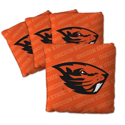 YouTheFan Unisex-Erwachsene Oregon State Beavers-Orange Cornhole Bags – 4 Stück, Einheitsgröße von YouTheFan