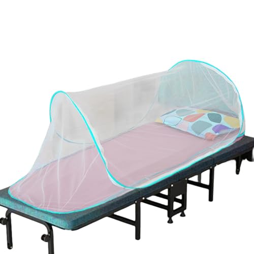 YOUDING Fliegennetz für Bett – Camping-Fliegennetz-Bett – tragbares, feinmaschiges Fliegennetz-Zelt – ultraleichtes Fliegengitter für besseren Schlaf, verwendet für Zuhause, Schule, Reisen und passend von Youding