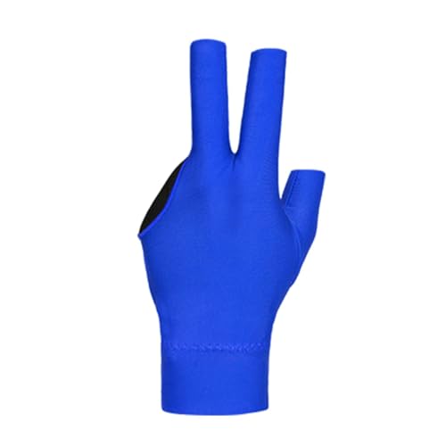 Youding DREI-Finger-Billardhandschuhe,Billardhandschuhe für Damen - 3-Finger-Billard-Pool-Handschuhe - Atmungsaktive elastische Billardhandschuhe, universelle 3-Finger-Queue-Sporthandschuhe, von Youding
