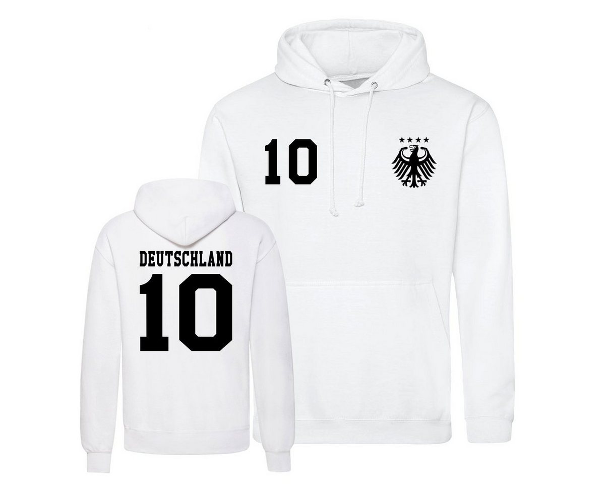 Youth Designz Kapuzenpullover Deutschland Herren Hoodie Pullover im Fußball Trikot Look mit modischem Fan Aufdruck Youth Designz Kapuzenpullover Deutschland Herren Hoodie Pullover im Fußball Trikot Look mit modischem Fan Aufdruck von Youth Designz
