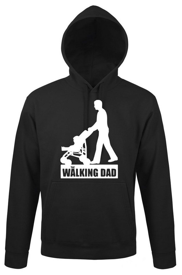 Youth Designz Kapuzenpullover Walking Dad Herren Hoodie Pullover mit witzigem Papa Frontprint Youth Designz Kapuzenpullover Walking Dad Herren Hoodie Pullover mit witzigem Papa Frontprint von Youth Designz