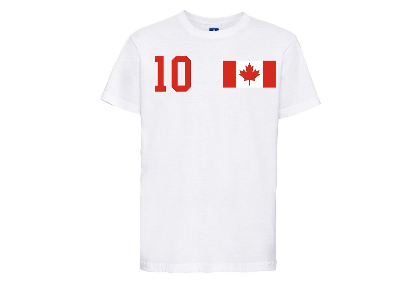 Youth Designz T-Shirt Kanada Kinder Shirt im Fußball Trikot Look mit trendigem Motiv Youth Designz T-Shirt Kanada Kinder Shirt im Fußball Trikot Look mit trendigem Motiv von Youth Designz