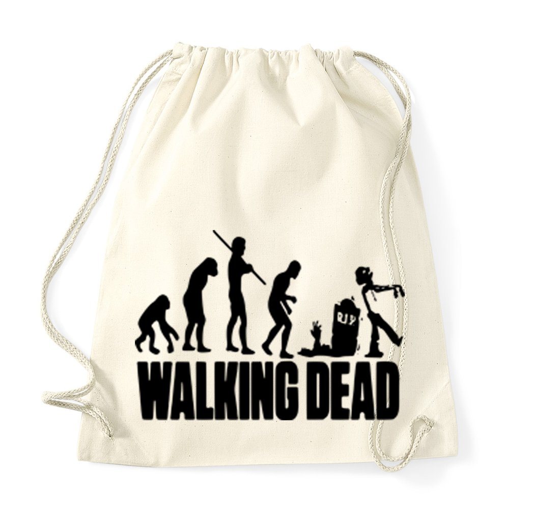 Youth Designz Turnbeutel Walking Dead Baumwoll Tasche Turnbeutel, mit modischem Print Youth Designz Turnbeutel Walking Dead Baumwoll Tasche Turnbeutel, mit modischem Print von Youth Designz
