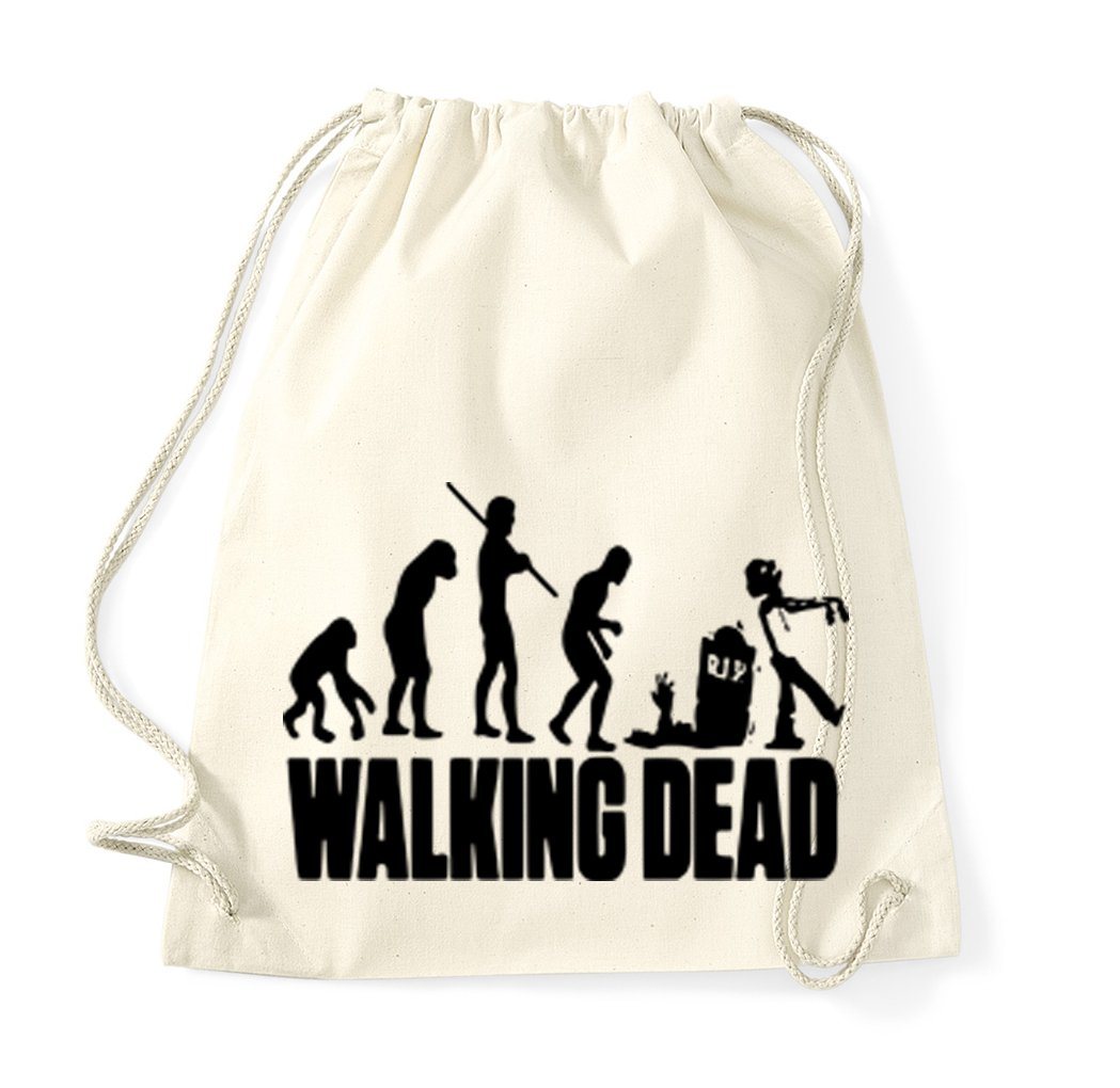 Youth Designz Turnbeutel Walking Dead Baumwoll Tasche Turnbeutel, mit modischem Print von Youth Designz