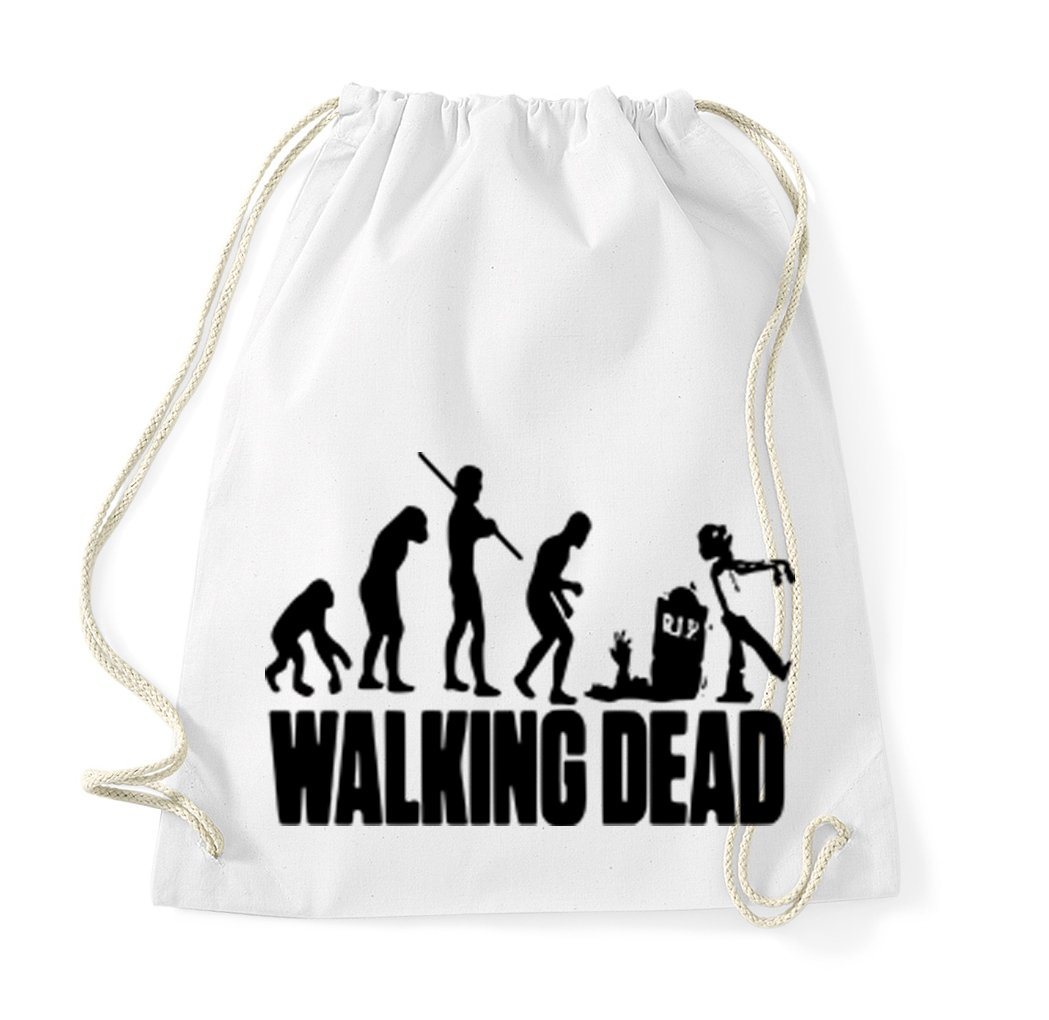 Youth Designz Turnbeutel Walking Dead Baumwoll Tasche Turnbeutel, mit modischem Print von Youth Designz