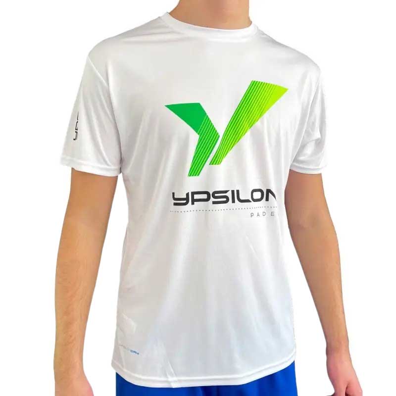 Ypsilon Padel Short Sleeve T-shirt Weiß M Mann von Ypsilon