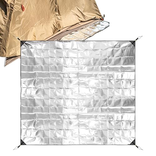 Camping Mat Foam, Aluminum Foam Sleeping Pad, Waterproof Sleeping Mat, Thermal Insulating Mats with Aluminum Foil, Double-Sided Waterproof Sleeping Pad for Tents and Outdoor Adventures von Ysvnlmjy