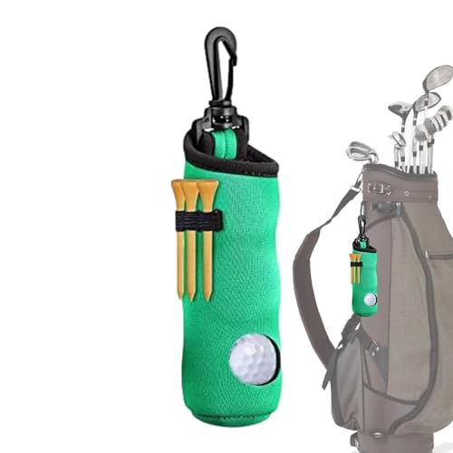 Golfball-Hüfttasche, Golfball-Halter, Hüfttasche, Golf-Zubehör, Gürtelhalter mit Haken, Golf-Tee-Organizer-Tasche für Herren von Ysvnlmjy
