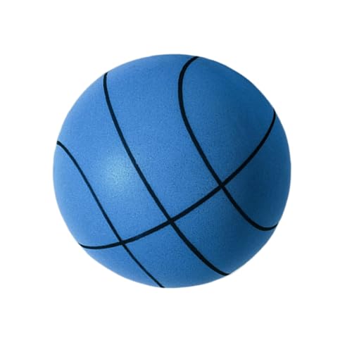 Ysvnlmjy Leiser Sprung-Basketball, Stressball, Basketball, leiser Dribbling-Basketball, Größe 7, quetschbarer Stressball, 24 cm, für Indoor-Übungen, verbessertes leises Dribbling-Erlebnis von Ysvnlmjy