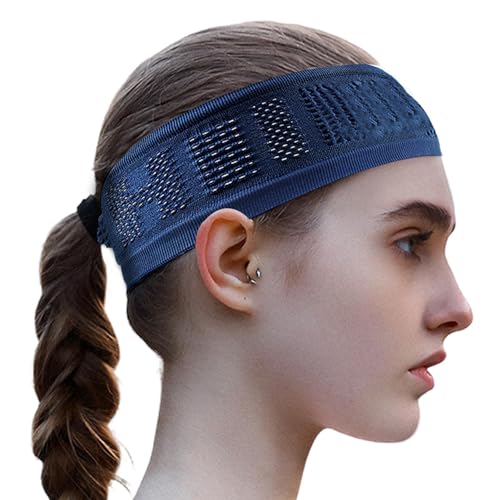 Schweiß-Stirnband, weiches Fitness-Stirnband, Stirnbänder für Damen und Herren, Schweißband und Sport-Stirnband, feuchtigkeitsableitende Workout-Schweißbänder von Ysvnlmjy