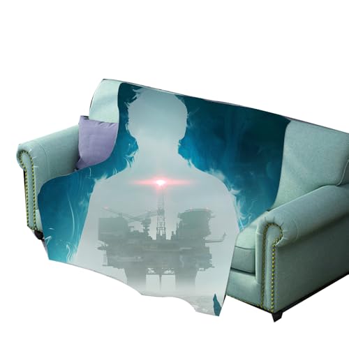 Still Wakes the Deep Merch 3D-Fleecedecke, weich, warm, Sport-Bettwäsche für Bett, Couch (Stil 2, XXS-80 x 120 cm) von YtwkqyDs