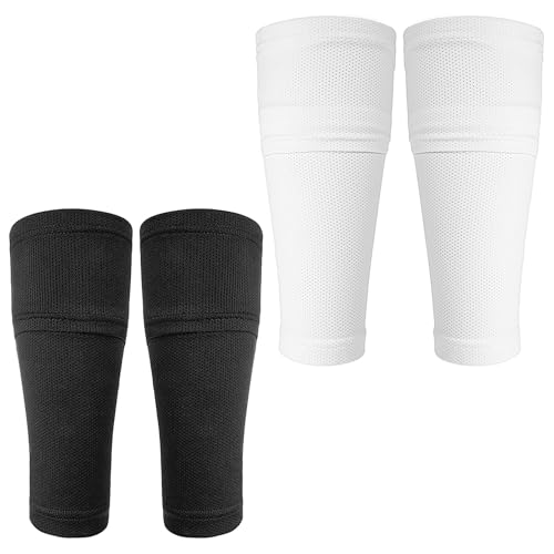 Yuanchu 2 Paar Fußball Schienbeinschoner Socken,Kinder Schienbeinschonerhalter mit Optimierter Einstecktasche 2 Größen Atmungsaktive Waden Schienbeinschutzsocken für Teenager Kinder Yuanchu 2 Paar Fußball Schienbeinschoner Socken,Kinder Schienbeinschonerhalter mit Optimierter Einstecktasche 2 Größen Atmungsaktive Waden Schienbeinschutzsocken für Teenager Kinder von Yuanchu