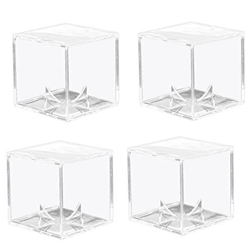Yuattory 4 StüCk Baseball Vitrine, UV GeschüTzte Staubdichte Acryl Vitrinen, Durchsichtige Vitrine für Baseball ErinnerungsstüCke Ball Yuattory 4 StüCk Baseball Vitrine, UV GeschüTzte Staubdichte Acryl Vitrinen, Durchsichtige Vitrine für Baseball ErinnerungsstüCke Ball von Yuattory