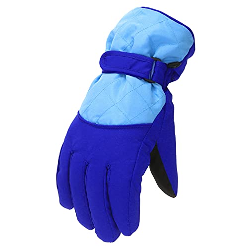 Yubenhong Skihandschuhe Kinder Winter Skihandschuhe für Jahre Jungen Mädchen wasserdichte und Winddichte Fleece Handschuhe Bündchen für Snowboard Klttern Skifahren Radfahren für 6-7 Jahre von Yubenhong