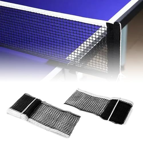 2 Stück Tischtennisnetz für Jeden Tisch,Tischtennis Netz,Tragbares Tischtennis Netz für Tisch,Tt-Netzgarnitur Ersatznetz,Erwachsene Ping-Pong-Ersatznetz,Indoor Outdoor Match Ohne Halterung Schwarz 2 Stück Tischtennisnetz für Jeden Tisch,Tischtennis Netz,Tragbares Tischtennis Netz für Tisch,Tt-Netzgarnitur Ersatznetz,Erwachsene Ping-Pong-Ersatznetz,Indoor Outdoor Match Ohne Halterung Schwarz von YueJieSelected