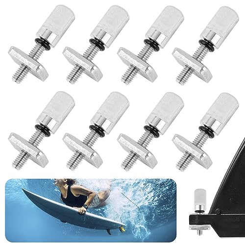 8 Stück SUP Finnenschraube Surfbrett Schrauben, 316 Edelstahl Surfbrettschrauben Surfboard Flossenschraube Longboard Finnenschrauben Universal Sup Finne Zubehör für Single Fins Paddle Board Fin Box 8 Stück SUP Finnenschraube Surfbrett Schrauben, 316 Edelstahl Surfbrettschrauben Surfboard Flossenschraube Longboard Finnenschrauben Universal Sup Finne Zubehör für Single Fins Paddle Board Fin Box von Yuechenggui
