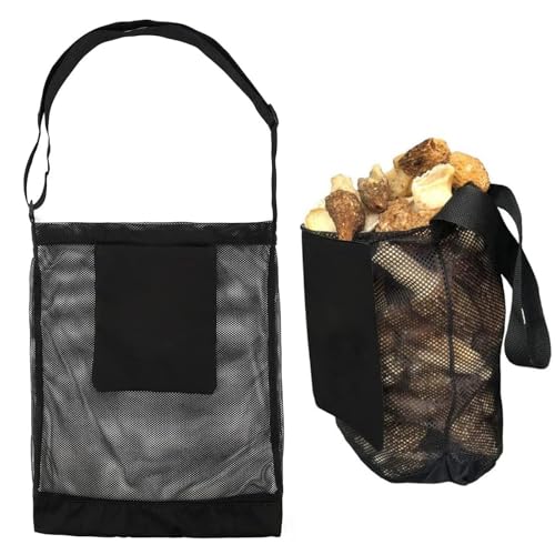 Netzbeutel-Erntetasche, Pilz Jagdtasche, Pilz-Sammeltasche, Zusammenklappbarer Pilzkorb Mit Verstellbarem Schultergurt Für Die Obsternte Im Garten, Großem Fassungsvermögen Netzbeutel-Erntetasche, Pilz Jagdtasche, Pilz-Sammeltasche, Zusammenklappbarer Pilzkorb Mit Verstellbarem Schultergurt Für Die Obsternte Im Garten, Großem Fassungsvermögen von Yuecoom