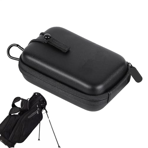 Yuemeuy Golf-Entfernungsmesser-Tragetasche,Golf-Entfernungsmesser-Tasche | Stoßfeste tragbare Entfernungsmessertasche - Golfzubehör Golf-Entfernungsmesser-Tasche, sichere Aufbewahrung für Golfbälle von Yuemeuy