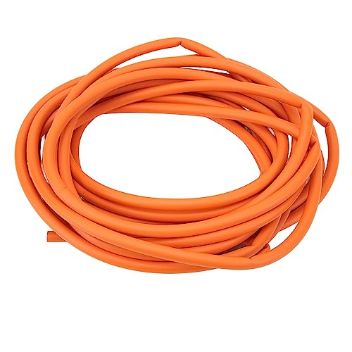 10 m Lange Fahrradrahmen-Innenkabelhülle, 6 mm Schaumstoffhülle, Fahrradbremsübertragungskabel (Orange) von Yuezhongoo