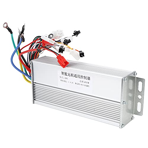 Yuezhongoo Bürstenloser Motorcontroller, 48V800W Elektrofahrräder, bürstenloser Controller aus Aluminiumlegierung, elektrisch für Elektrofahrräder, Roller von Yuezhongoo