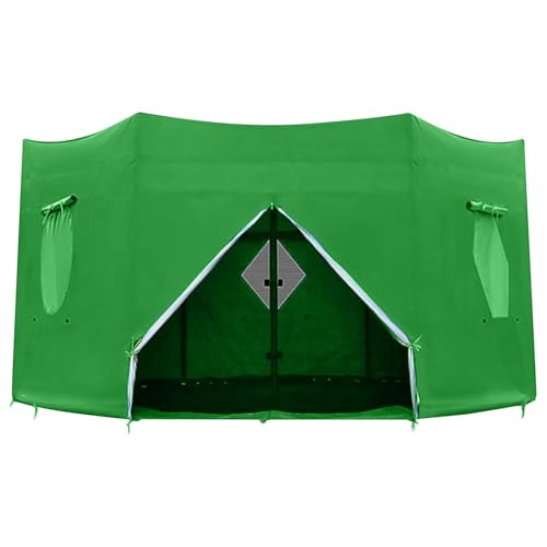 Trampolinzelt,Trampolin Outdoor Zelt, Campingzelt Und Hütte Für Trampolin, UV-Schutz-Trampolin-Sonnenschutz Trampolin-Außenabdeckung, Trampolin-Sonnenschutz Für 6-Stangen-Trampolin von Yugugomo