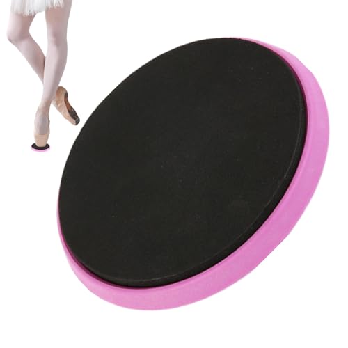 Yugugomo Drehbretter für Tänzer,Ballett-Drehbrett für Tänzer,Smooth Ice Skating Spinner Rundes Spin Board - Tragbares Tanz-Dreh-Pirouettenbrett, Ballett-Turn-Balancing-Spin-Board für Tänzer-Skater von Yugugomo