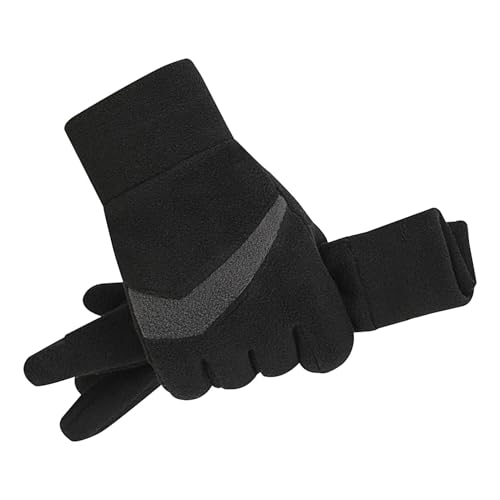 Yulokdwi Winterhandschuhe Damen, warme Handschuhe für Damen, Touchscreen-Fleece-Thermohandschuhe Winterhandschuhe, Isolierte Handschuhe, weiche, rutschfeste Herren-Handschuhe zum Wandern und Laufen von Yulokdwi