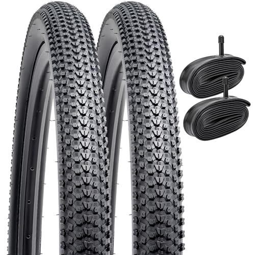YunSCM 2er-Pack Faltbar 26 Zoll Reifen 26x1.95 Mantel 50-559 Plus 2er-Pack 26 Zoll Schlauch AV32mm Valve kompatibel 54-559 Mountainbike 26x1.90 26x1.95 26x2.0 Fahrradreifen und Schlauch YunSCM 2er-Pack Faltbar 26 Zoll Reifen 26x1.95 Mantel 50-559 Plus 2er-Pack 26 Zoll Schlauch AV32mm Valve kompatibel 54-559 Mountainbike 26x1.90 26x1.95 26x2.0 Fahrradreifen und Schlauch von YunSCM