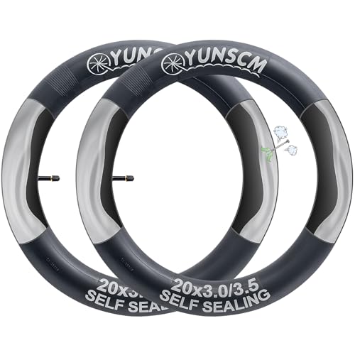 YunSCM 2Pcs Selbstdichtend 20 Zoll Schlauch 20x3.0/3.5 ETRTO 75/90-406 AV32mm Valve,pannensicherer,Selbstreparierender,Kompatibel 20 Zoll Fahrradschlauch Verhindern und Reparieren YunSCM 2Pcs Selbstdichtend 20 Zoll Schlauch 20x3.0/3.5 ETRTO 75/90-406 AV32mm Valve,pannensicherer,Selbstreparierender,Kompatibel 20 Zoll Fahrradschlauch Verhindern und Reparieren von YunSCM