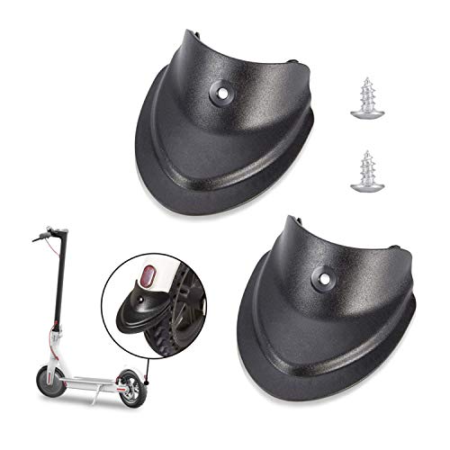 Yungeln 2 Stücke Scooter Ersatzteil Zubehör Scooter Fender Brake Fender Fishtail Vorne Hinten Spritzwassergeschütztes Gummi kompatibel für Xiaomi 1S / M365 / Pro Elektroscooter von Yungeln