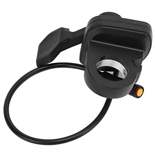 Yunir Elektrofahrrad-Daumengas, Stabiler, Verschleißfester Universal-Daumen-Finger-Gashebel, für Elektrofahrräder, Mountainbikes, Roller, Rasierer Yunir Elektrofahrrad-Daumengas, Stabiler, Verschleißfester Universal-Daumen-Finger-Gashebel, für Elektrofahrräder, Mountainbikes, Roller, Rasierer von Yunir