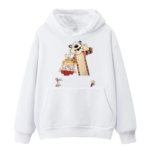 Hoodie Cal.Vin Hobbes Bill Watterson Cartoon Muster Bedruckt Pullover Sweatshirt, Spaß Humor Langarm Sweatshirt Mode Casual Sweatshirt Vintage Jacke Jungen Mädchen Pullover-Black||XS Hoodie Cal.Vin Hobbes Bill Watterson Cartoon Muster Bedruckt Pullover Sweatshirt, Spaß Humor Langarm Sweatshirt Mode Casual Sweatshirt Vintage Jacke Jungen Mädchen Pullover-Black||XS von Yuogkk