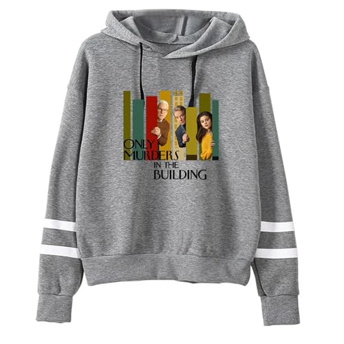 Hoodie Only Murders In The Building Männer und Frauen Pullover Sweatshirt, Klassisch Retro Rundhals Sweatshirt Lose Mode Plus Size Jacke Rollenspiel Mantel Warmer Pullover Langarm Top-black||XXS Hoodie Only Murders In The Building Männer und Frauen Pullover Sweatshirt, Klassisch Retro Rundhals Sweatshirt Lose Mode Plus Size Jacke Rollenspiel Mantel Warmer Pullover Langarm Top-black||XXS von Yuogkk
