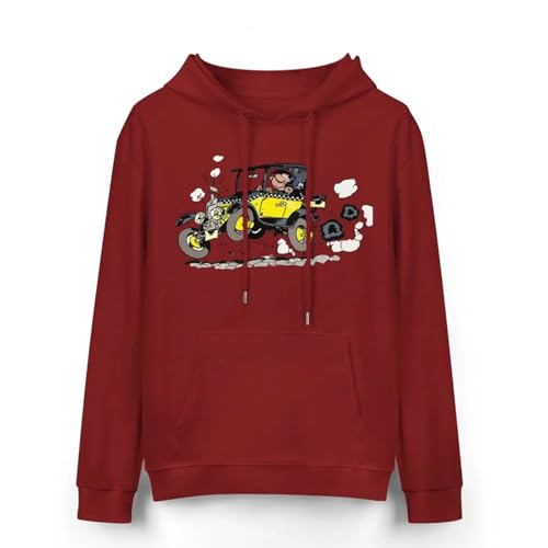 Kapuzenpulli Gaston Lagaffe Männer Frauen lange Ärmel Sweatshirt, Vintage Classic Printed Pattern Pullover Sweatshirt Horror Scary Jacket Fashion Casual Loose Jacket Role Playing Sportswear-black||XXS Kapuzenpulli Gaston Lagaffe Männer Frauen lange Ärmel Sweatshirt, Vintage Classic Printed Pattern Pullover Sweatshirt Horror Scary Jacket Fashion Casual Loose Jacket Role Playing Sportswear-black||XXS von Yuogkk